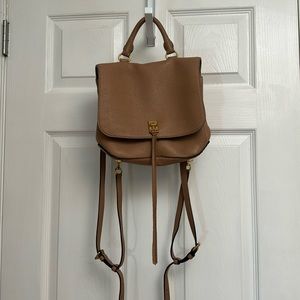 Rebecca Minkoff Darren Convertible Backpack Beige